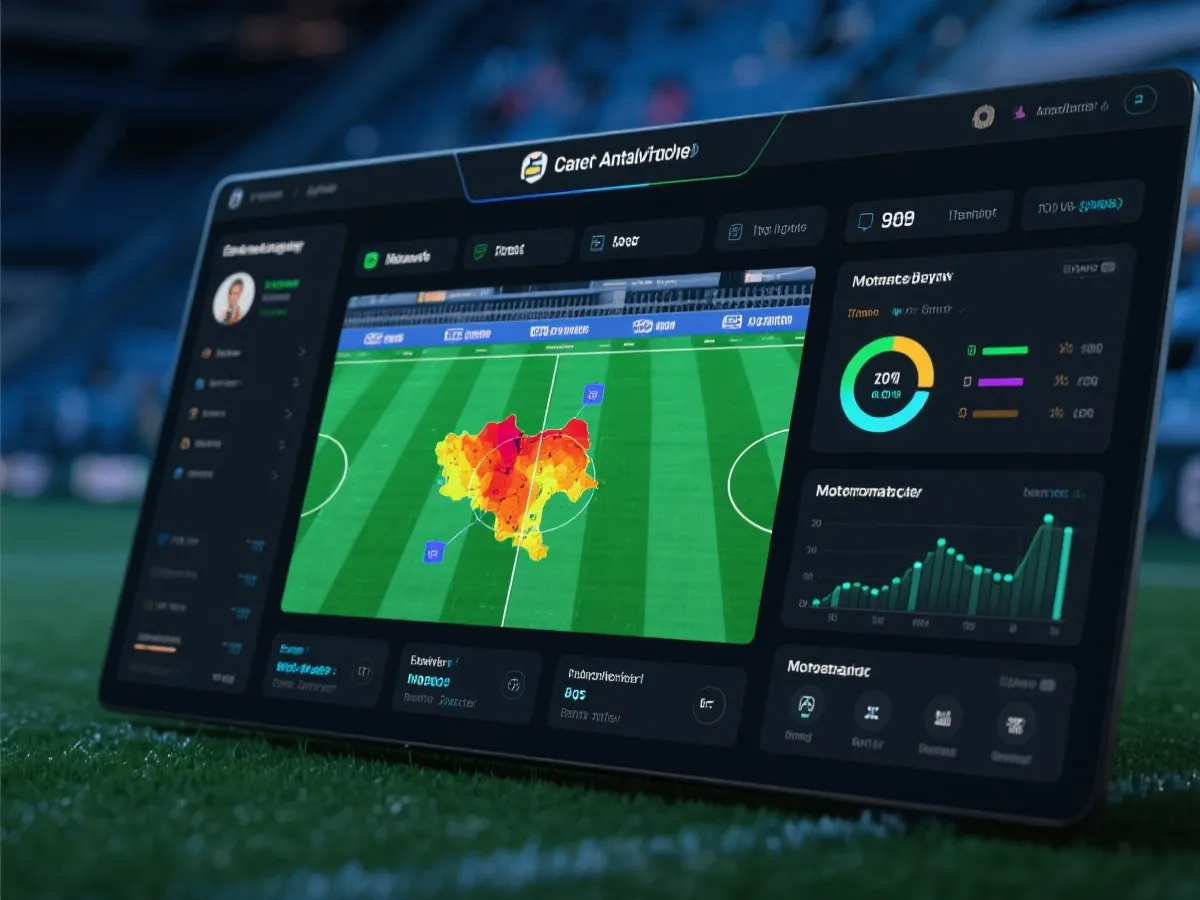 足球數據分析儀表板